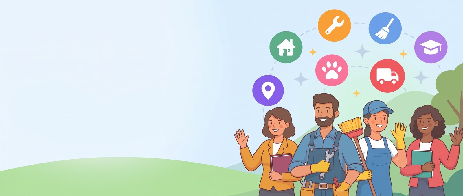 World Views Local Services Banner